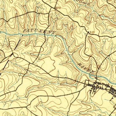 United States Geological Survey Laurel, MD (1892, 62500-Scale) digital map