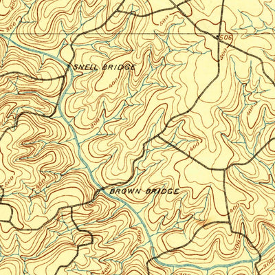 United States Geological Survey Laurel, MD (1892, 62500-Scale) digital map