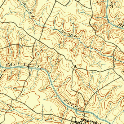 United States Geological Survey Laurel, MD (1894, 62500-Scale) digital map