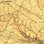 United States Geological Survey Laurel, MD (1907, 62500-Scale) digital map
