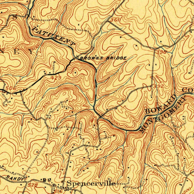 United States Geological Survey Laurel, MD (1907, 62500-Scale) digital map