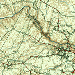 United States Geological Survey Laurel, MD (1949, 62500-Scale) digital map