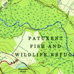 United States Geological Survey Laurel, MD (1951, 24000-Scale) digital map