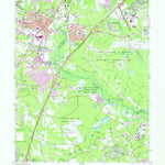 United States Geological Survey Laurel, MD (1965, 24000-Scale) digital map