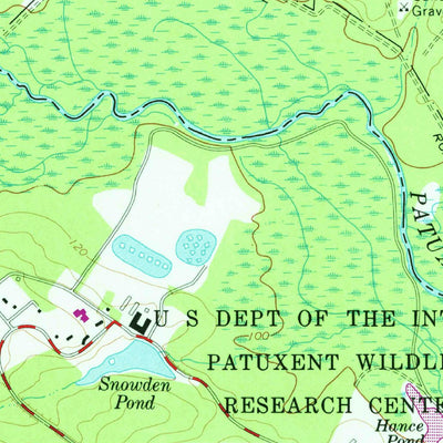 United States Geological Survey Laurel, MD (1965, 24000-Scale) digital map