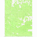 United States Geological Survey Laurel Mountain, OR (1974, 24000-Scale) digital map