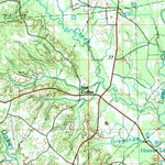 United States Geological Survey Laurel, MS (1994, 100000-Scale) digital map