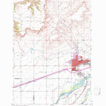 United States Geological Survey Laurel, MT (1956, 24000-Scale) digital map