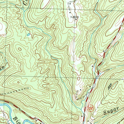 United States Geological Survey Laurel, OH-KY (1981, 24000-Scale) digital map