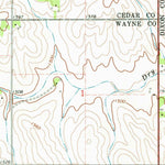 United States Geological Survey Laurel SE, NE (1971, 24000-Scale) digital map
