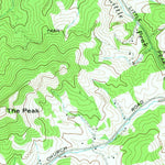 United States Geological Survey Laurel Springs, NC (1968, 24000-Scale) digital map