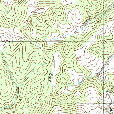 United States Geological Survey Laurel Springs, NC (1996, 24000-Scale) digital map