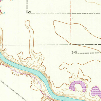 United States Geological Survey Laureles Ranch, TX (1969, 24000-Scale) digital map