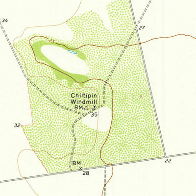 United States Geological Survey Laureles Ranch, TX (1969, 24000-Scale) digital map
