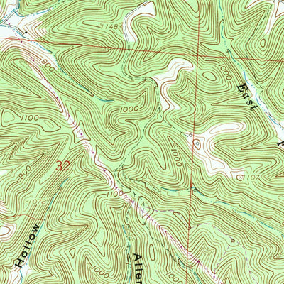 United States Geological Survey Laurelville, OH (1961, 24000-Scale) digital map