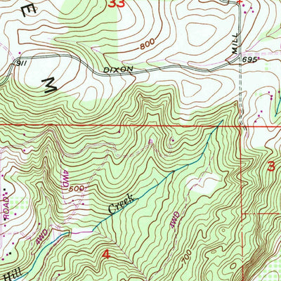 United States Geological Survey Laurelwood, OR (1956, 24000-Scale) digital map