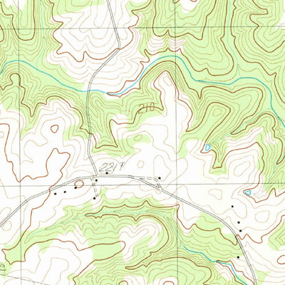 United States Geological Survey Laurens North, SC (1983, 24000-Scale) digital map