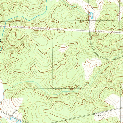 United States Geological Survey Laurens North, SC (1983, 24000-Scale) digital map