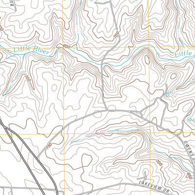 United States Geological Survey Laurens North, SC (2011, 24000-Scale) digital map