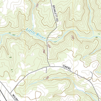 United States Geological Survey Laurens North, SC (2020, 24000-Scale) digital map