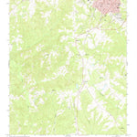 United States Geological Survey Laurens South, SC (1971, 24000-Scale) digital map