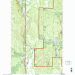 United States Geological Survey Laurier, WA (1992, 24000-Scale) digital map