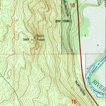 United States Geological Survey Laurier, WA (1992, 24000-Scale) digital map