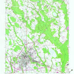 United States Geological Survey Laurinburg, NC (1957, 24000-Scale) digital map