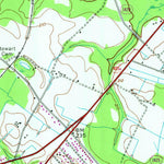 United States Geological Survey Laurinburg, NC (1957, 24000-Scale) digital map