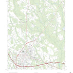 United States Geological Survey Laurinburg, NC (2022, 24000-Scale) digital map