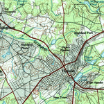 United States Geological Survey Laurinburg, NC-SC (1983, 100000-Scale) digital map
