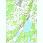 United States Geological Survey Laurium, MI (1946, 24000-Scale) digital map