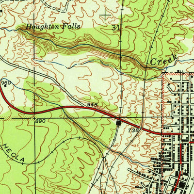 United States Geological Survey Laurium, MI (1948, 24000-Scale) digital map