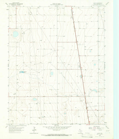 United States Geological Survey Lautz, TX (1965, 24000-Scale) digital map