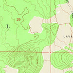 United States Geological Survey Lava Cast Forest, OR (1963, 24000-Scale) digital map