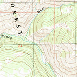 United States Geological Survey Lava Creek, CO (1980, 24000-Scale) digital map