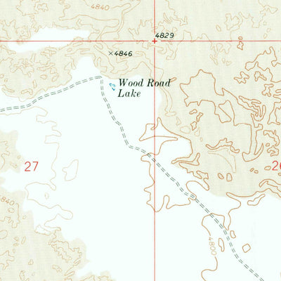 United States Geological Survey Lava Lake Reservoir, ID (1973, 24000-Scale) digital map