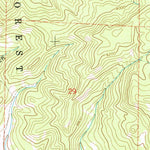 United States Geological Survey Lava Mountain, WY (1965, 24000-Scale) digital map