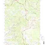 United States Geological Survey Lava Mountain, WY (1991, 24000-Scale) digital map