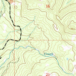 United States Geological Survey Lava Mountain, WY (1991, 24000-Scale) digital map