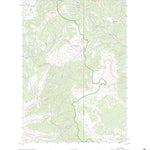 United States Geological Survey Lava Mountain, WY (2023, 24000-Scale) digital map