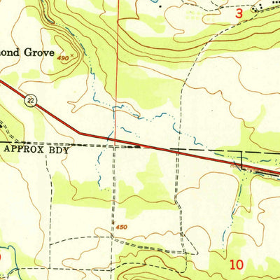 United States Geological Survey Lavaca, AR (1951, 24000-Scale) digital map