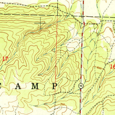 United States Geological Survey Lavaca, AR (1951, 24000-Scale) digital map