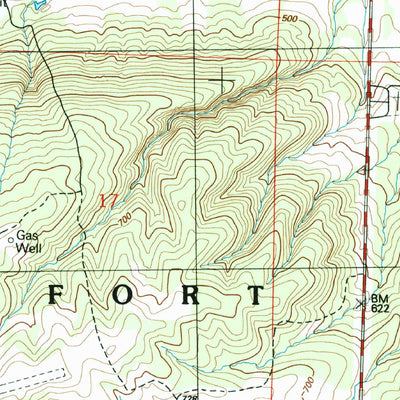 United States Geological Survey Lavaca, AR (1997, 24000-Scale) digital map