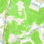 United States Geological Survey Lavalette, WV (1957, 24000-Scale) digital map