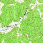 United States Geological Survey Lavalette, WV (1957, 24000-Scale) digital map
