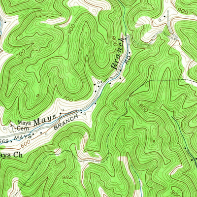 United States Geological Survey Lavalette, WV (1957, 24000-Scale) digital map
