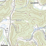 United States Geological Survey Lavalette, WV (2023, 24000-Scale) digital map