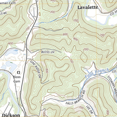 United States Geological Survey Lavalette, WV (2023, 24000-Scale) digital map