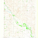 United States Geological Survey Laverne NE, OK (1971, 24000-Scale) digital map